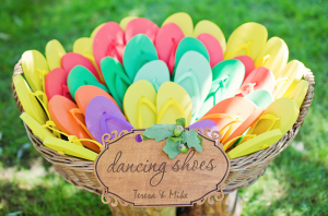 dream-wedding-includes-basket-of-flip-flops