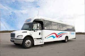 Badder Bus white bus for weddings